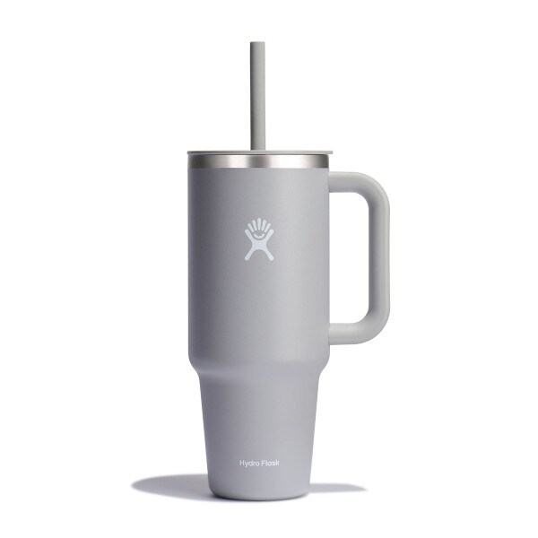 Hydro Flask 40oz birch travel mug with straw
